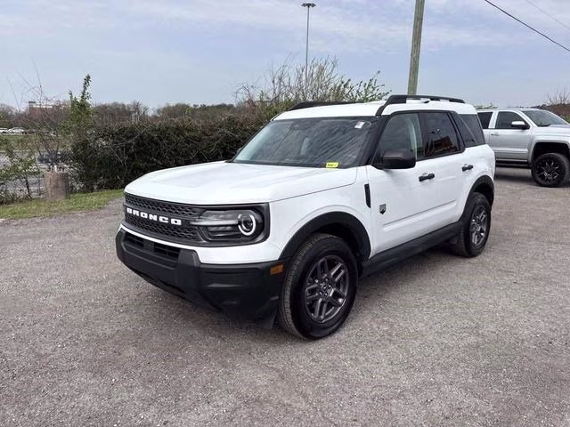 2025 Oxford White Ford Bronco Sport Big Bend 4X4 SUV