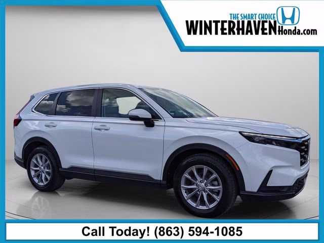 2023 Platinum White Pearl Honda CR-V EX FWD SUV