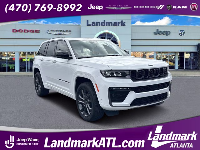 2026 Bright White Clearcoat Jeep Grand Cherokee Limited Reserve 4X4 SUV