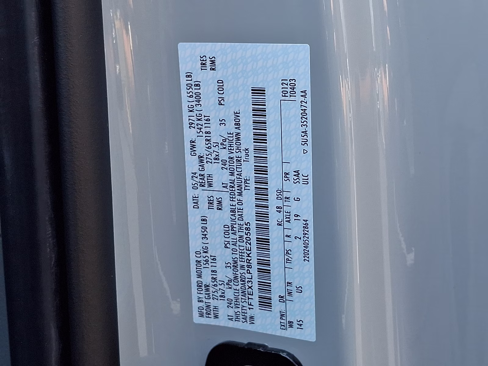 2024 Avalanche - DR Ford F-150 XLT 4X4