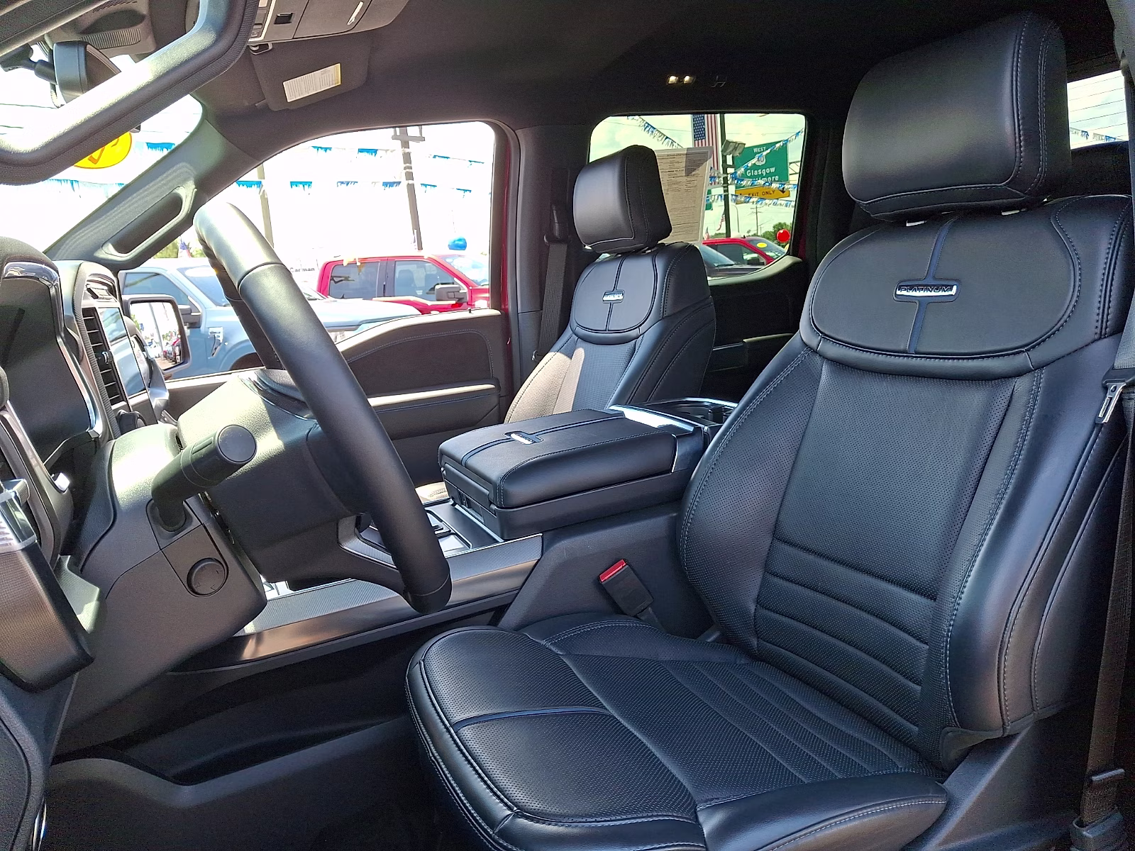 2025 Rapid Red Metallic Tinted Clearcoat - D4 Ford F-150 Platinum 4X4
