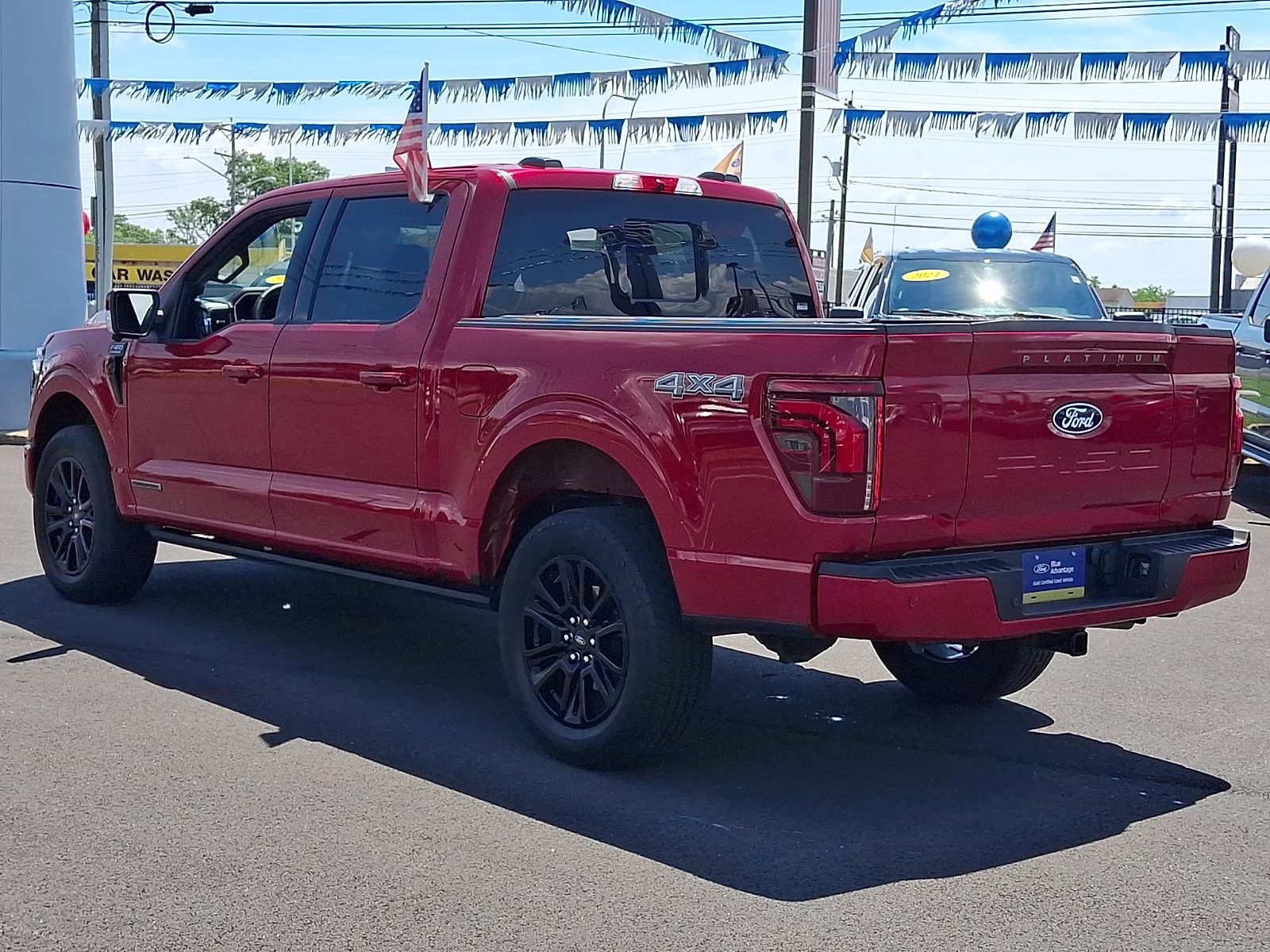2025 Rapid Red Metallic Tinted Clearcoat - D4 Ford F-150 Platinum 4X4