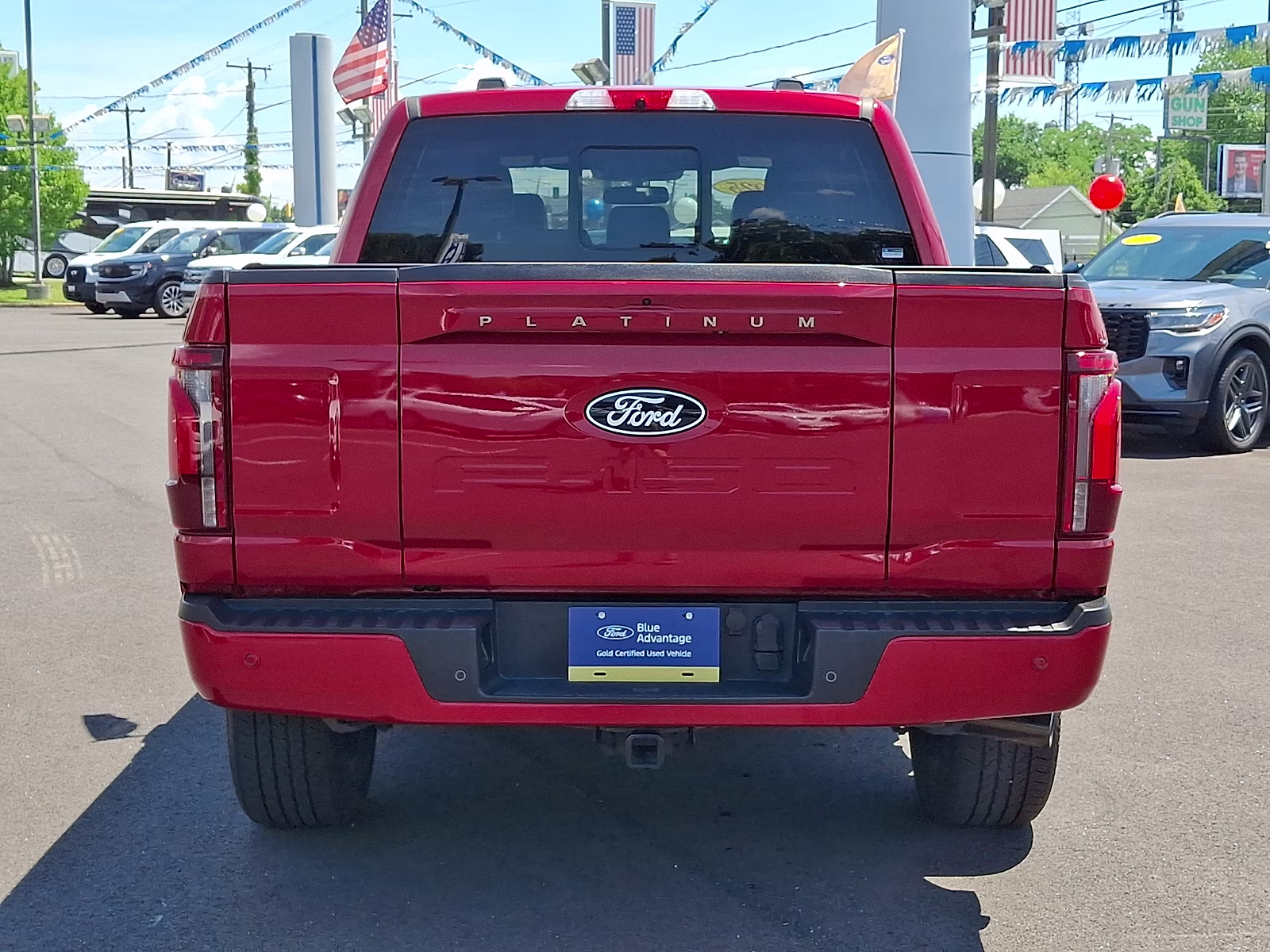 2025 Rapid Red Metallic Tinted Clearcoat - D4 Ford F-150 Platinum 4X4
