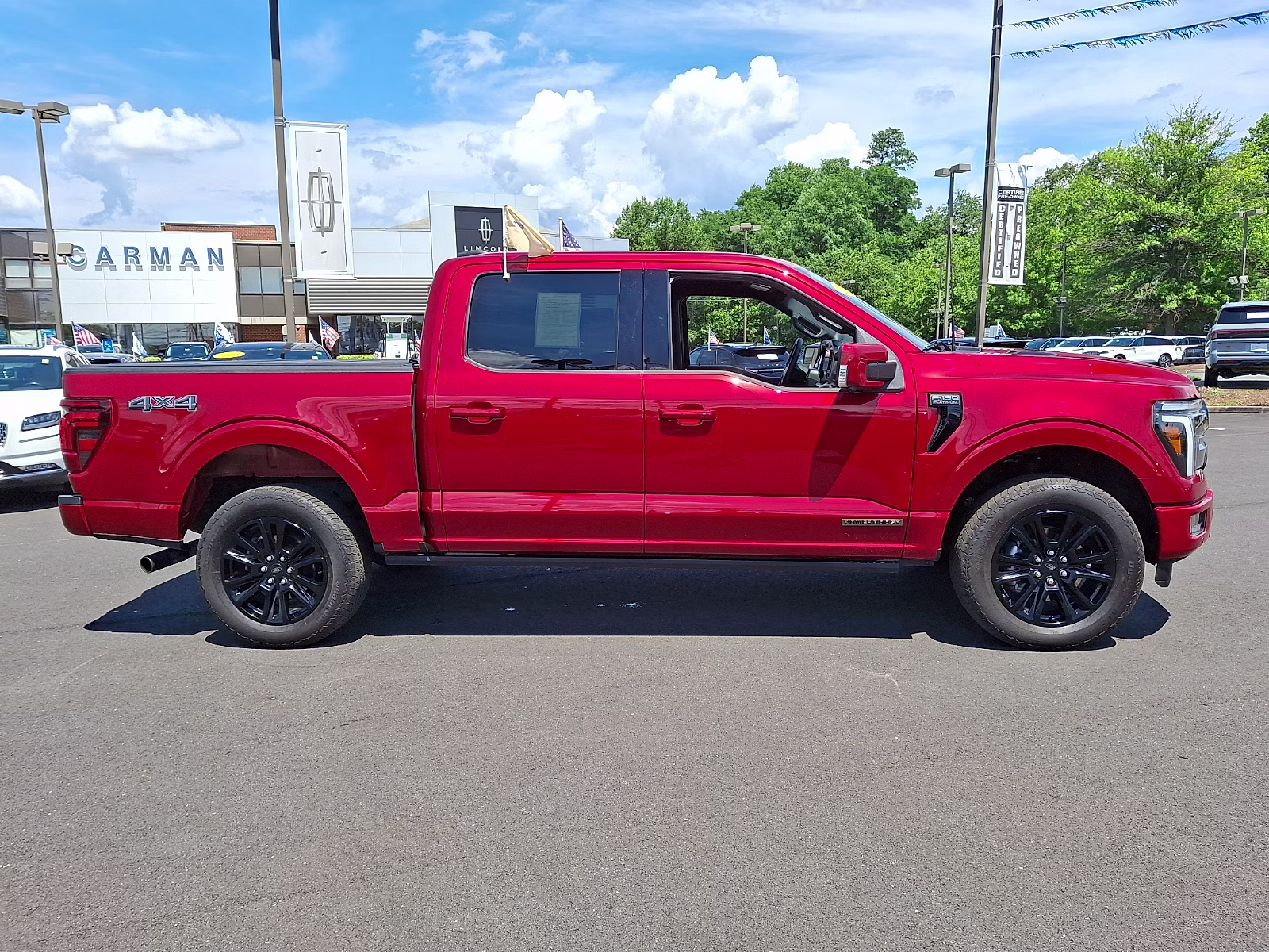 2025 Rapid Red Metallic Tinted Clearcoat - D4 Ford F-150 Platinum 4X4