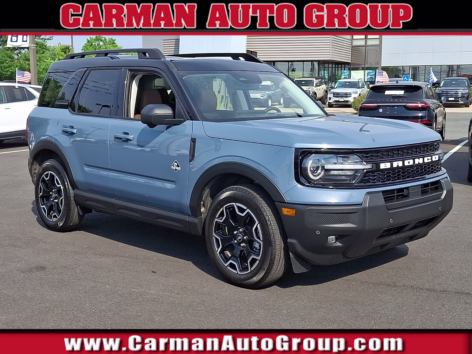 2025 Azure Gray Metallic Tri-Coat - G4 Ford Bronco Sport Outer Banks 4X4