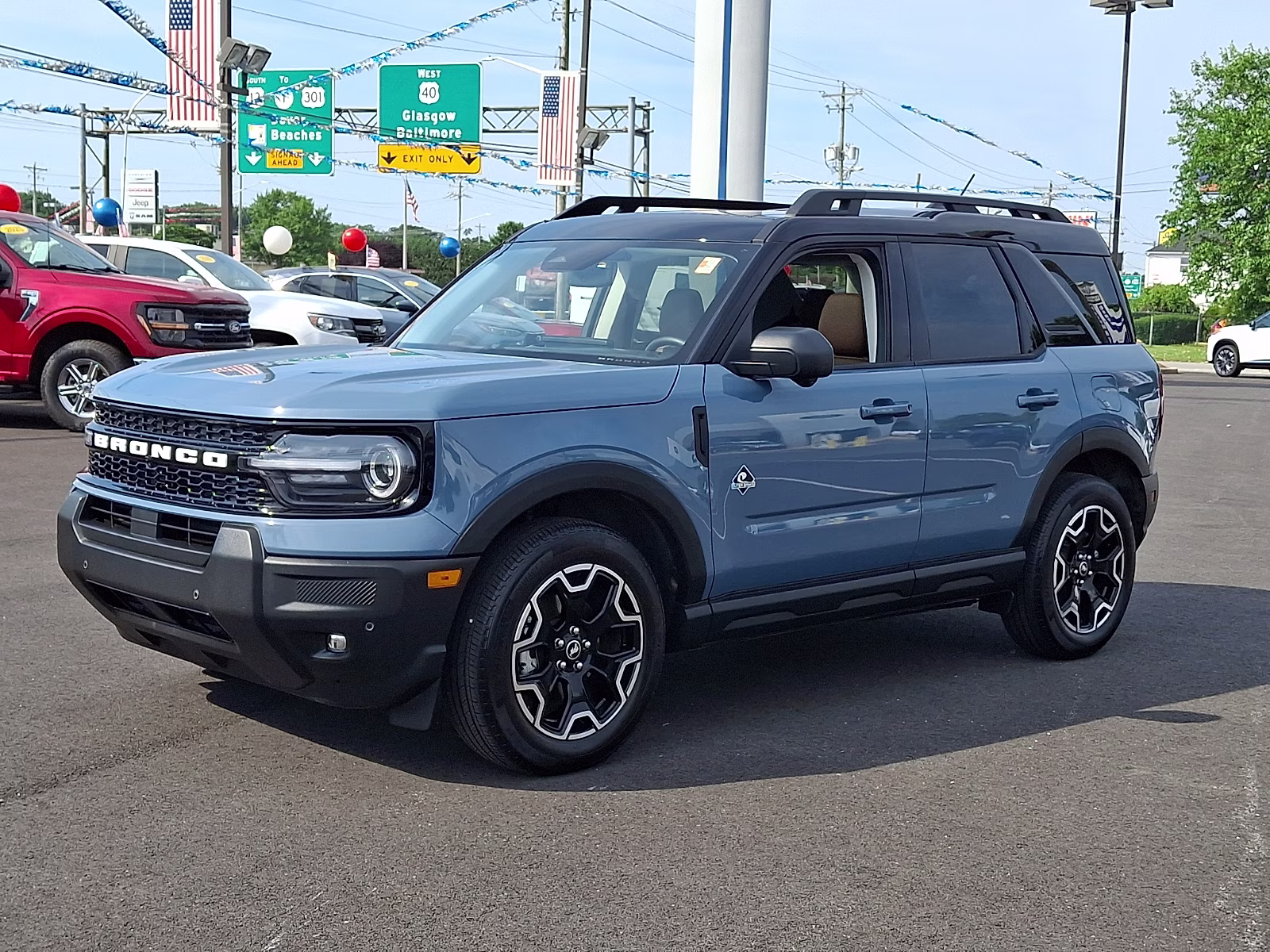 2025 Azure Gray Metallic Tri-Coat - G4 Ford Bronco Sport Outer Banks 4X4