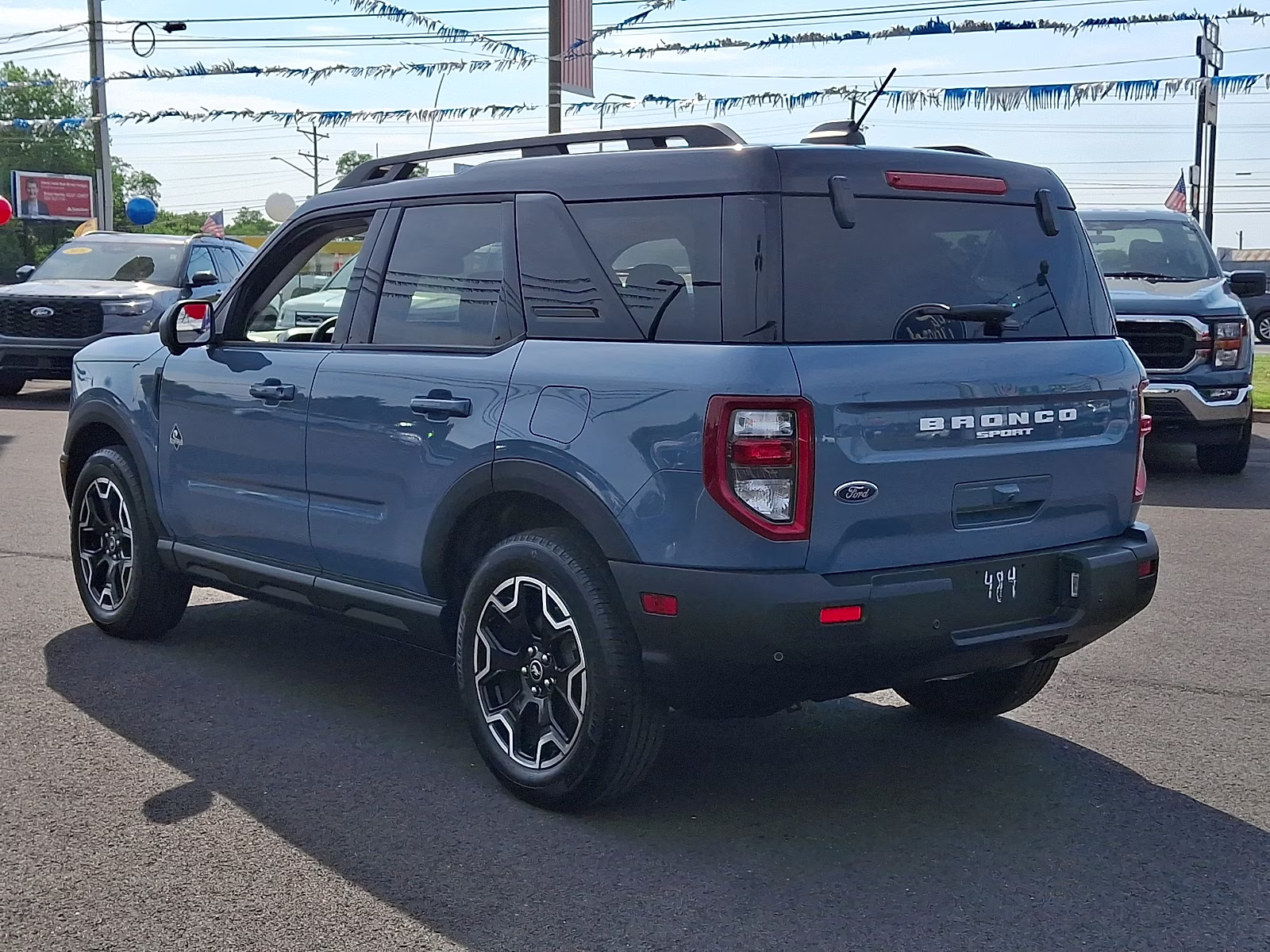 2025 Azure Gray Metallic Tri-Coat - G4 Ford Bronco Sport Outer Banks 4X4