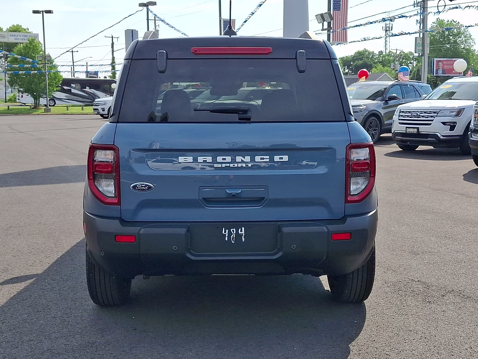 2025 Azure Gray Metallic Tri-Coat - G4 Ford Bronco Sport Outer Banks 4X4