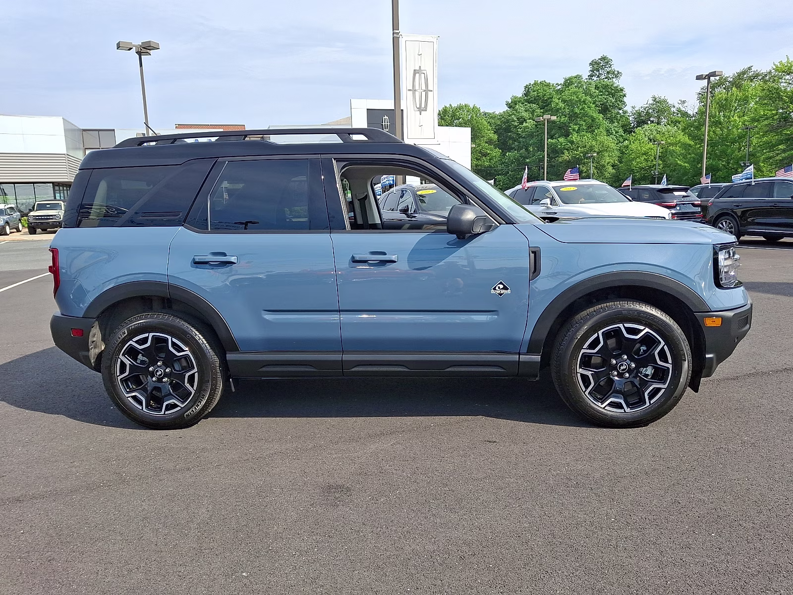 2025 Azure Gray Metallic Tri-Coat - G4 Ford Bronco Sport Outer Banks 4X4