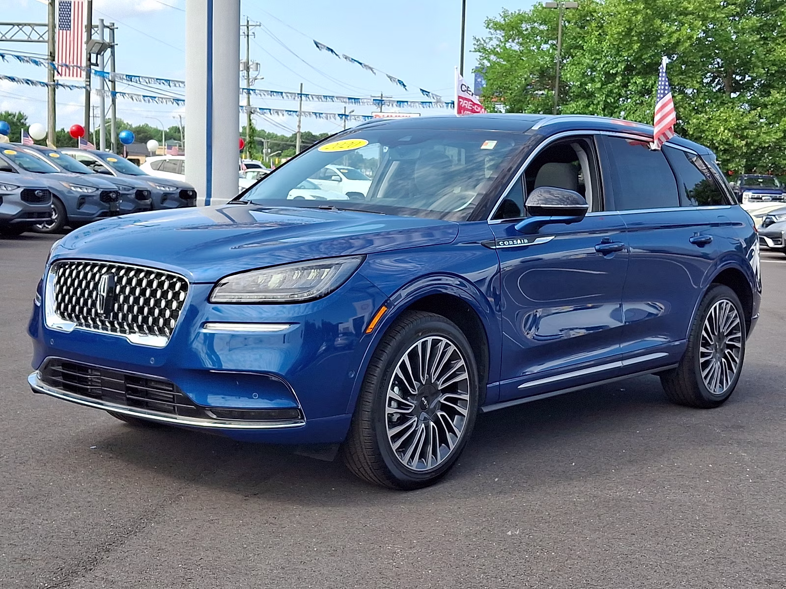 2020 Artisan Blue - B3 Lincoln Corsair Reserve AWD
