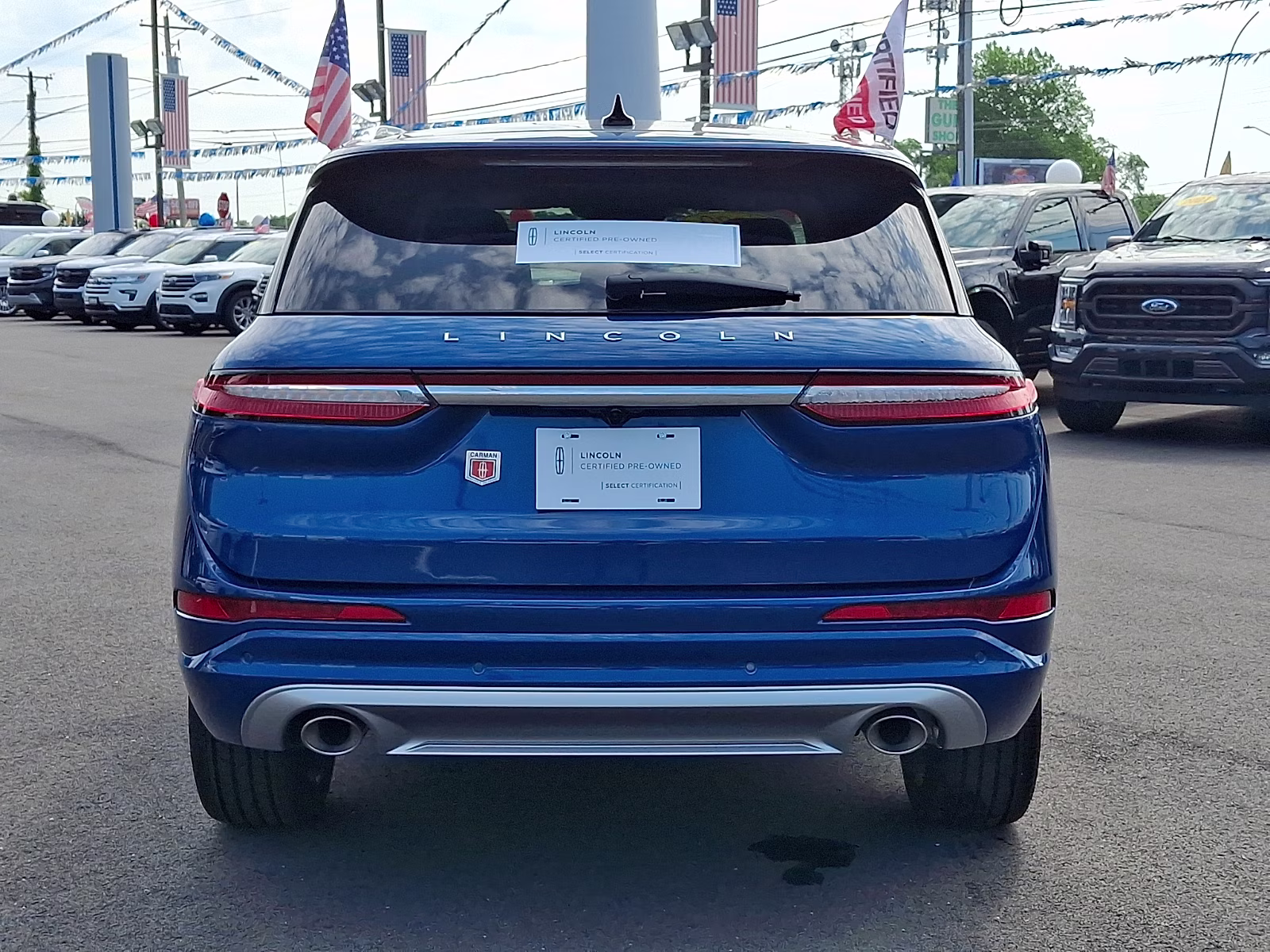 2020 Artisan Blue - B3 Lincoln Corsair Reserve AWD