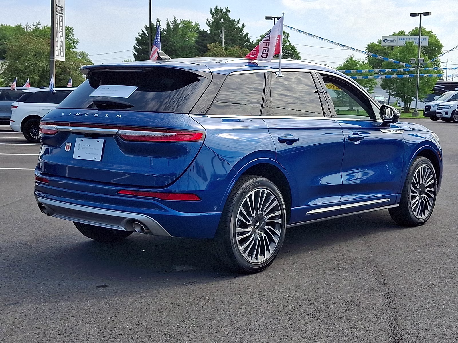 2020 Artisan Blue - B3 Lincoln Corsair Reserve AWD