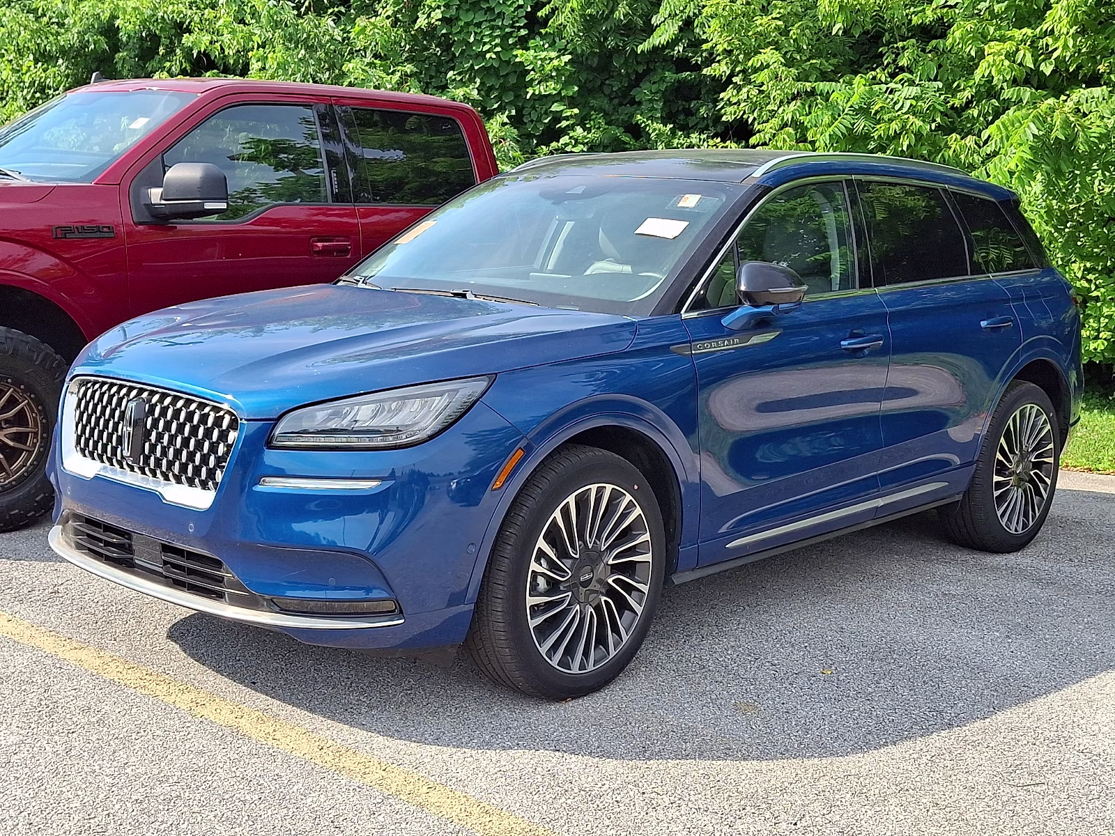 2020 Blue Lincoln Corsair Reserve AWD