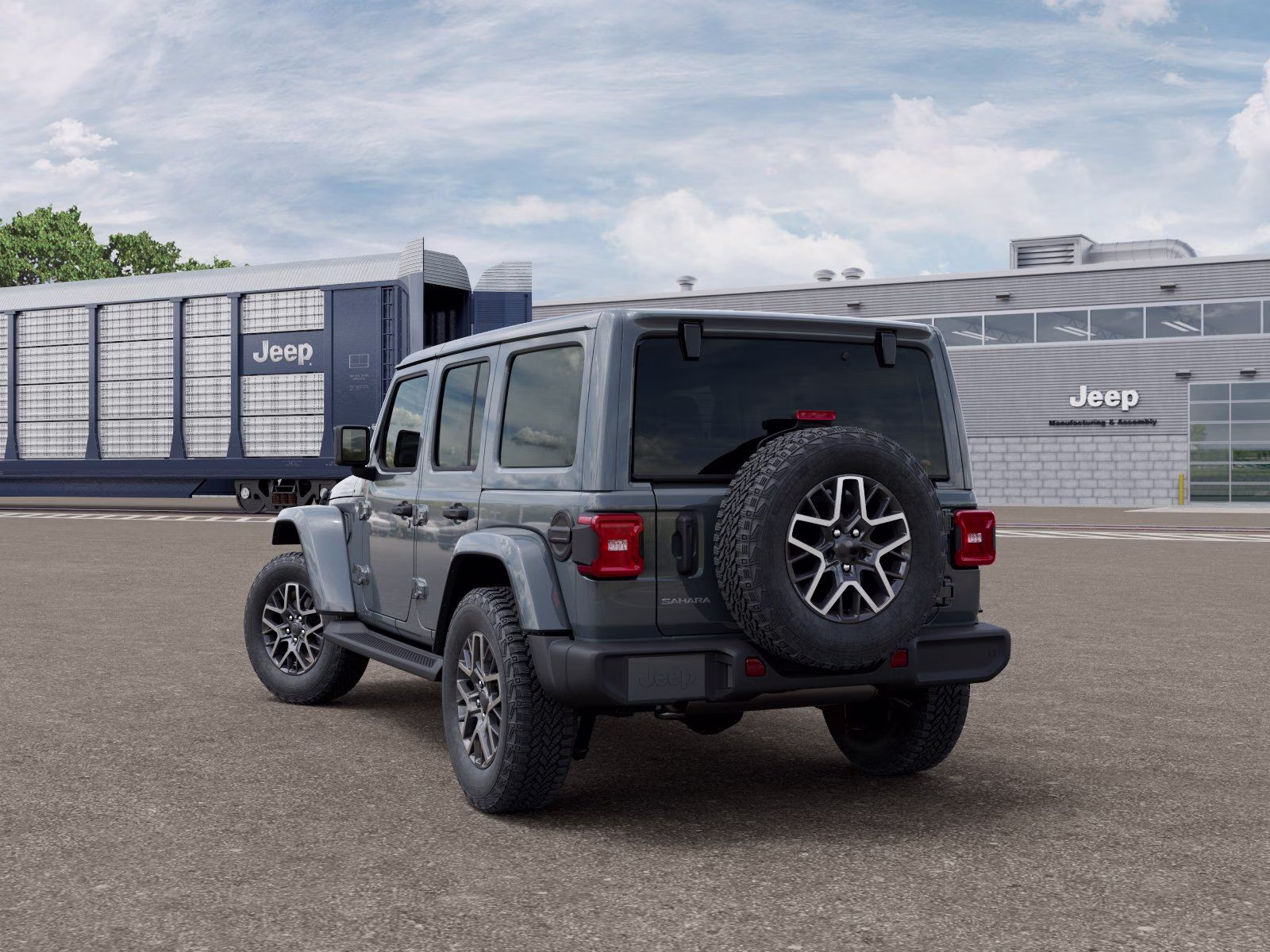 2026 Anvil Clear Coat Jeep Wrangler Sahara 4X4 SUV