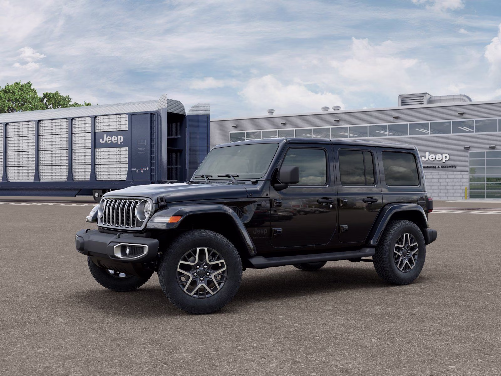 2026 Black Clearcoat Jeep Wrangler Sahara 4X4 SUV