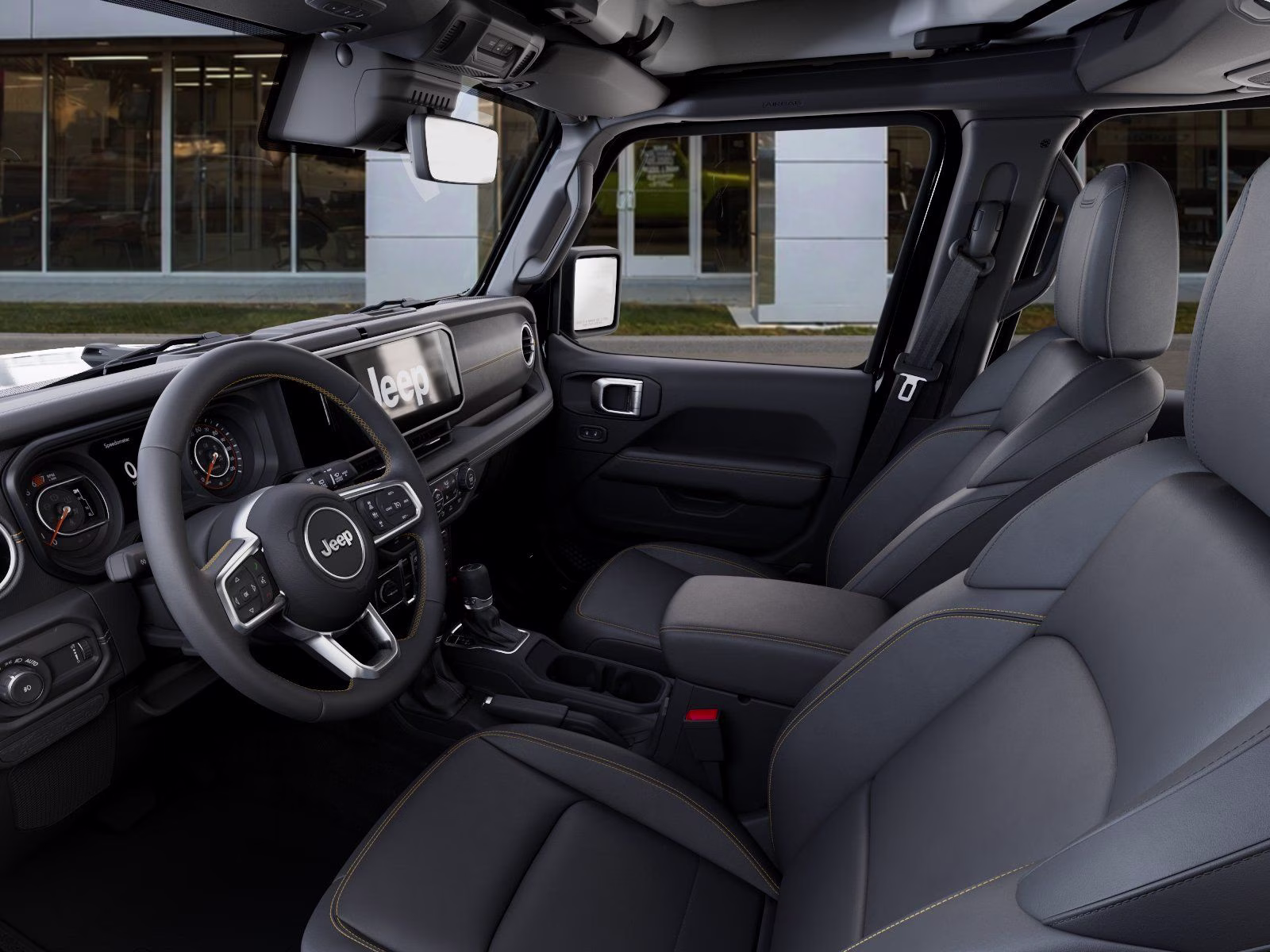 2026 Black Clearcoat Jeep Wrangler Sahara 4X4 SUV