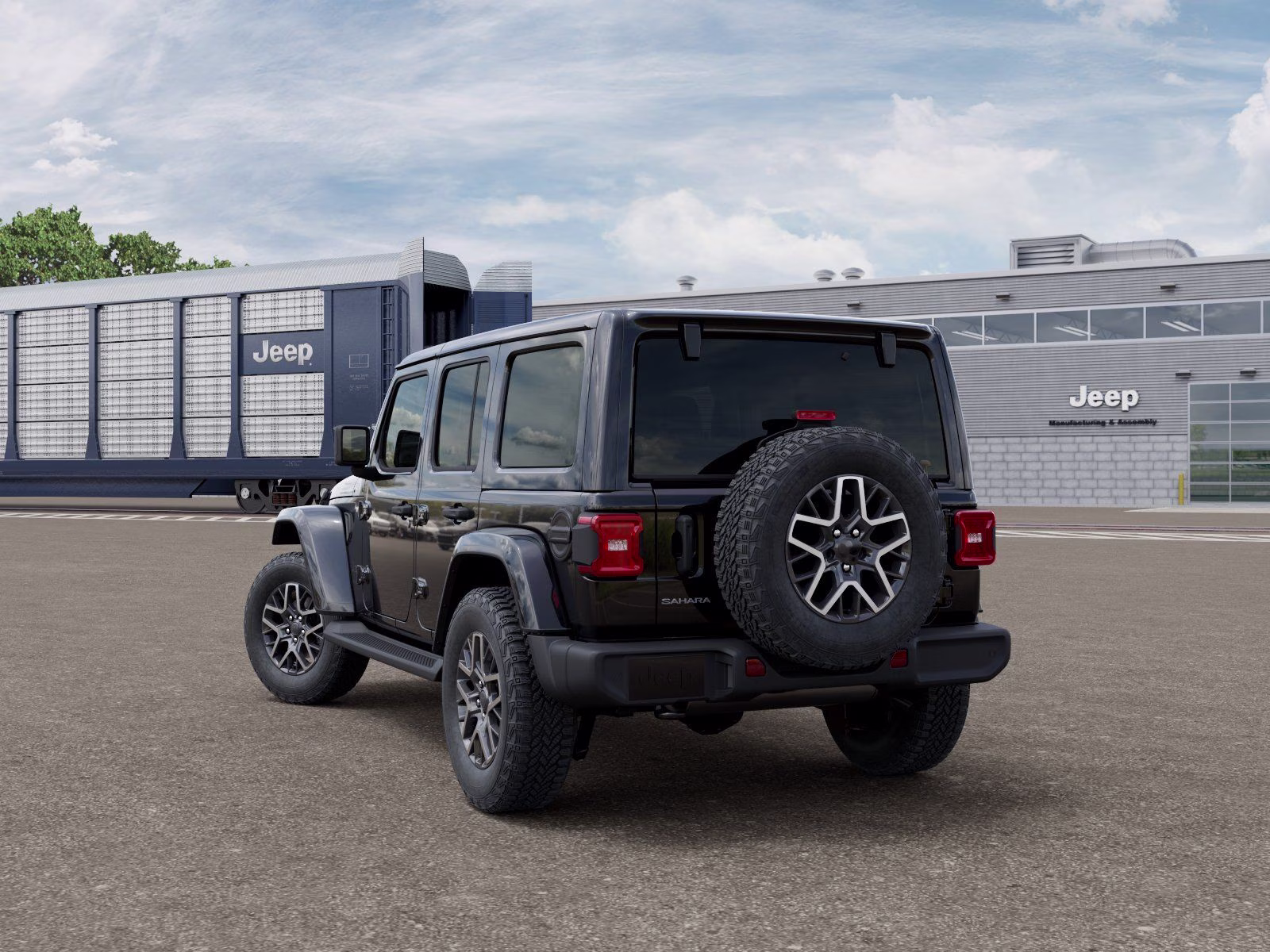 2026 Black Clearcoat Jeep Wrangler Sahara 4X4 SUV