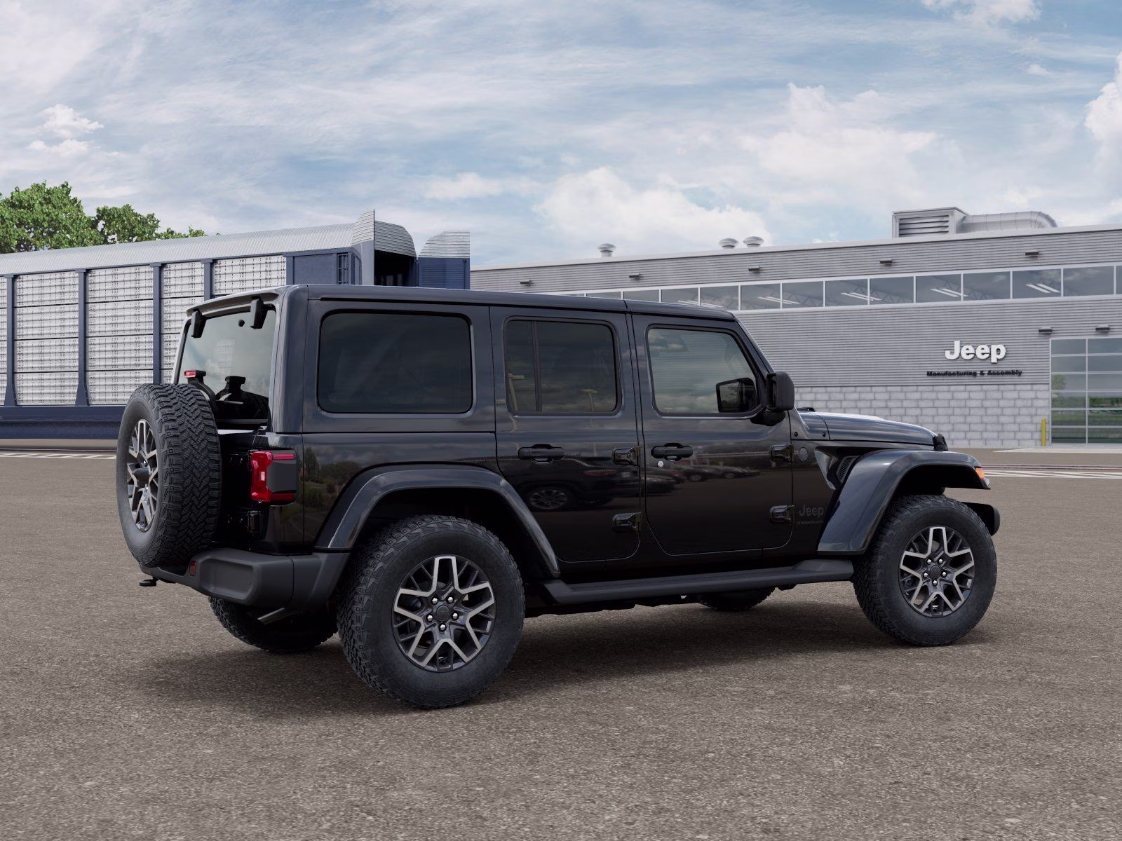 2026 Black Clearcoat Jeep Wrangler Sahara 4X4 SUV