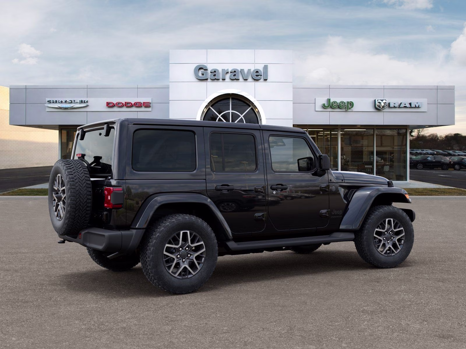 2026 Black Clearcoat Jeep Wrangler Sahara 4X4 SUV