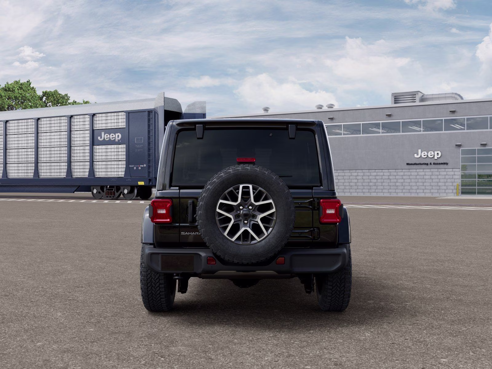 2026 Black Clearcoat Jeep Wrangler Sahara 4X4 SUV