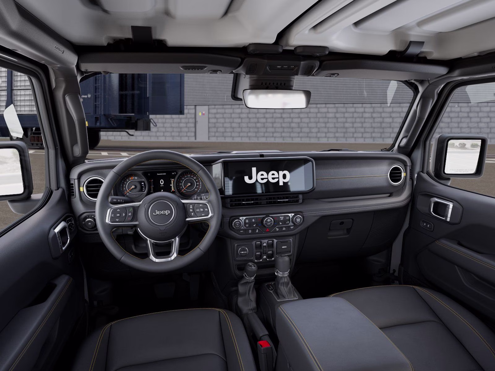 2026 Bright White Clearcoat Jeep Wrangler Sahara 4X4 SUV