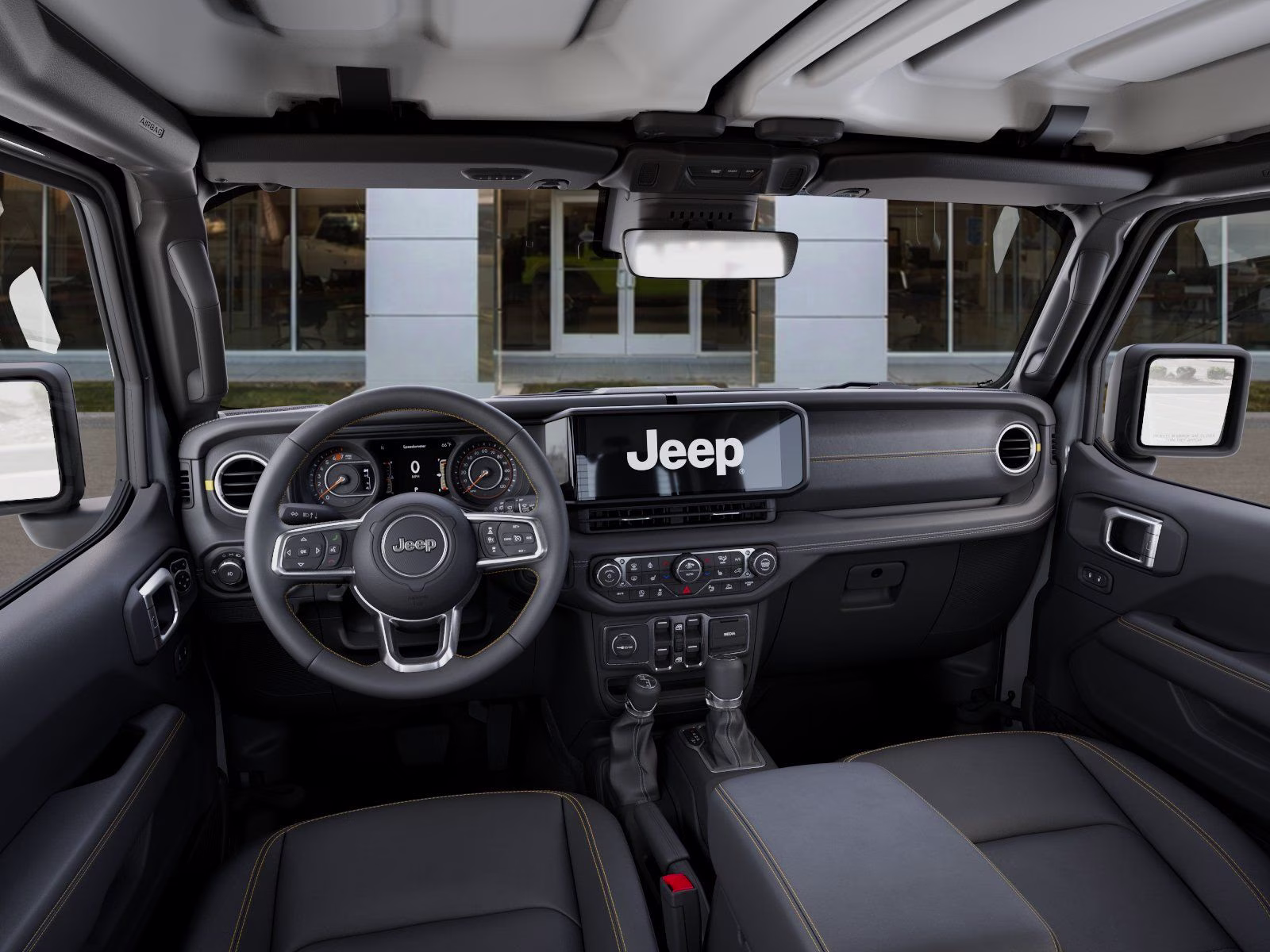 2026 Bright White Clearcoat Jeep Wrangler Sahara 4X4 SUV
