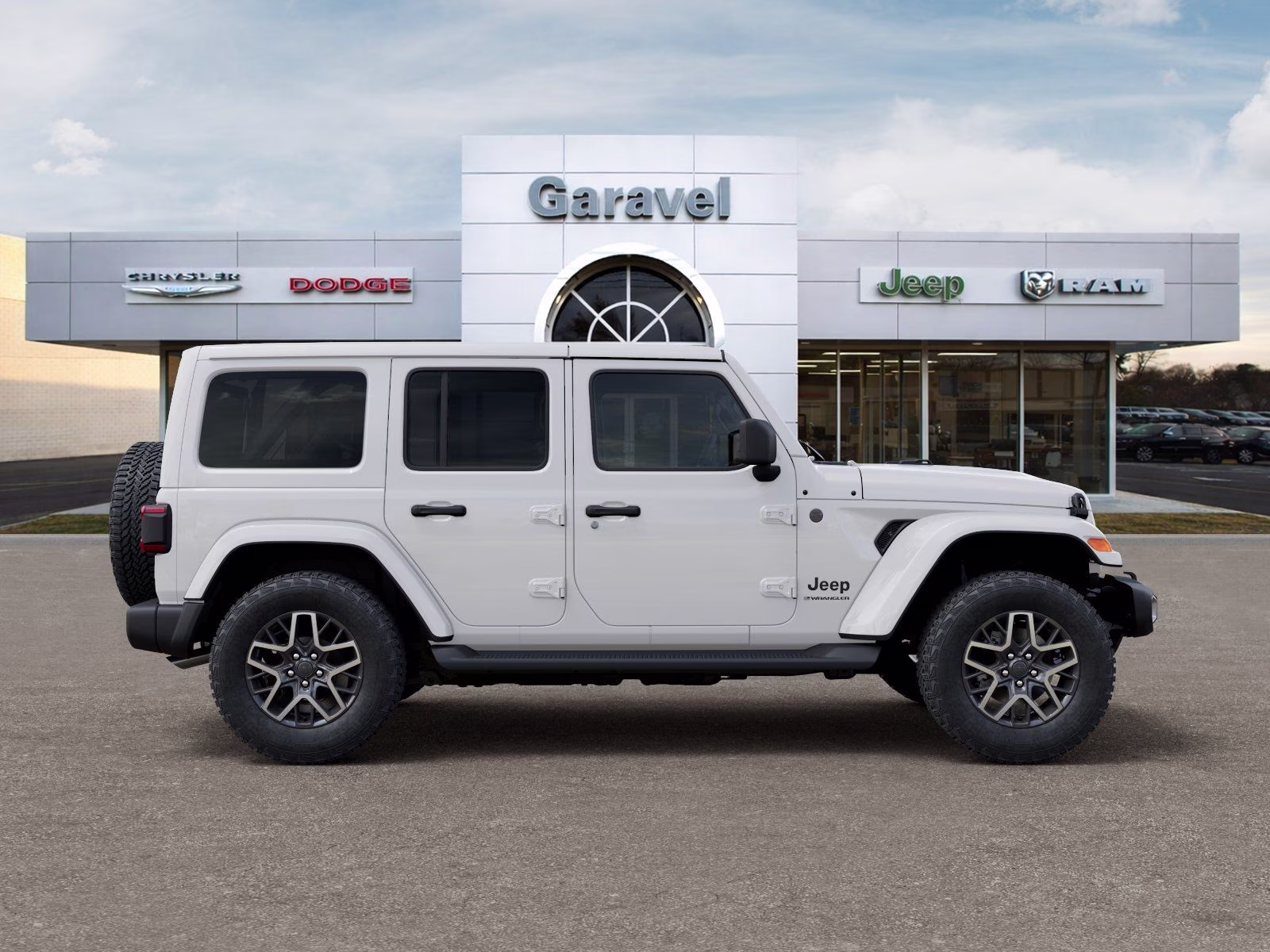2026 Bright White Clearcoat Jeep Wrangler Sahara 4X4 SUV