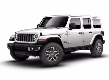 2026 Bright White Clear Coat Jeep Wrangler Wrangler 4-door Sahara 4-door