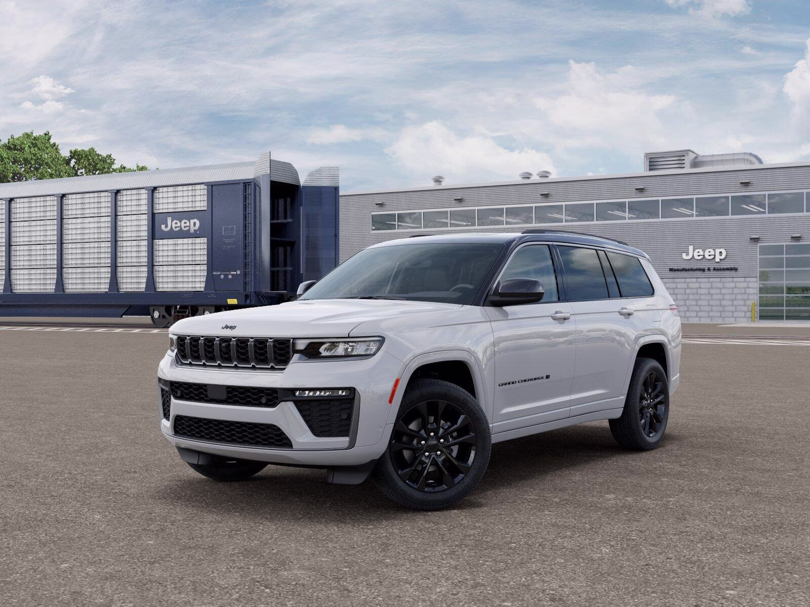 2026 Bright White Clear Coat Jeep Grand Cherokee L Grand Cherokee Limited Reserve 4x4 SUV