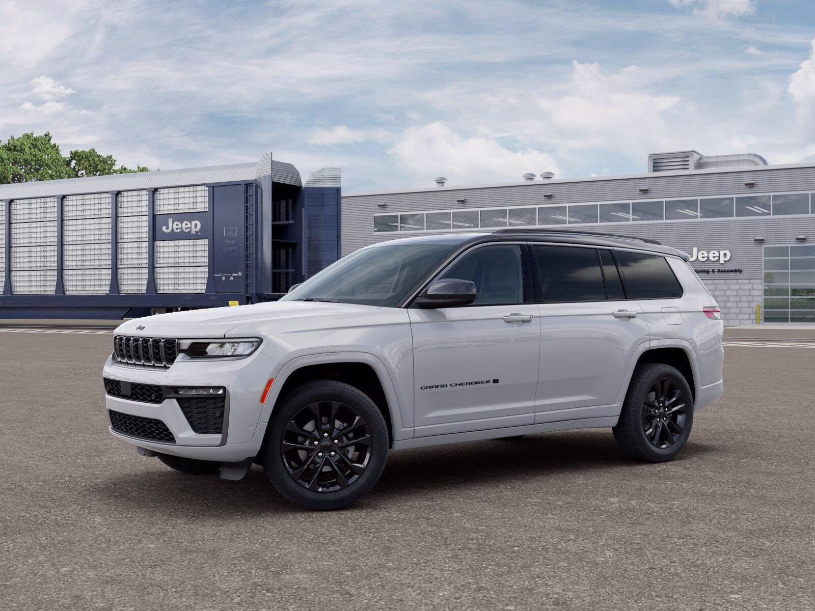 2026 Bright White Clear Coat Jeep Grand Cherokee L Grand Cherokee Limited Reserve 4x4 SUV