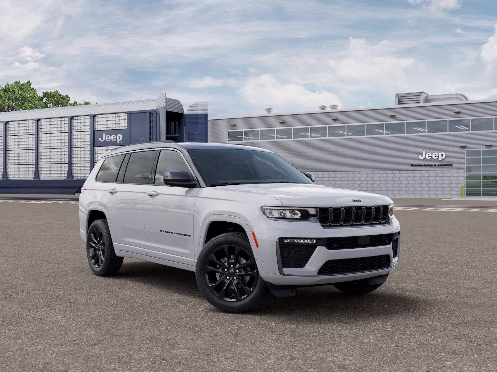 2026 Bright White Clear Coat Jeep Grand Cherokee L Grand Cherokee Limited Reserve 4x4 SUV