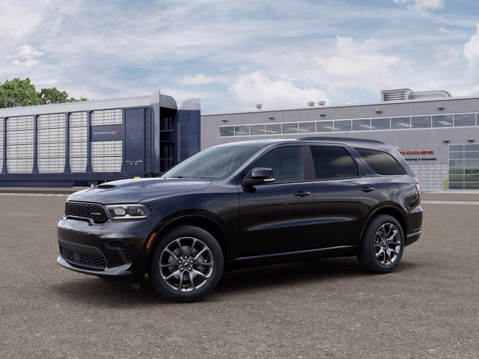 2026 DB Black Crystal Clearcoat Dodge Durango GT Plus HEMI V8 AWD SUV