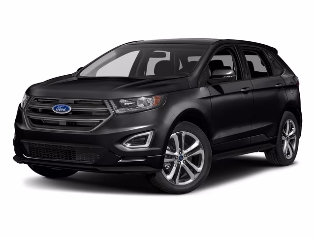 2017 Black Ford Edge Sport AWD SUV