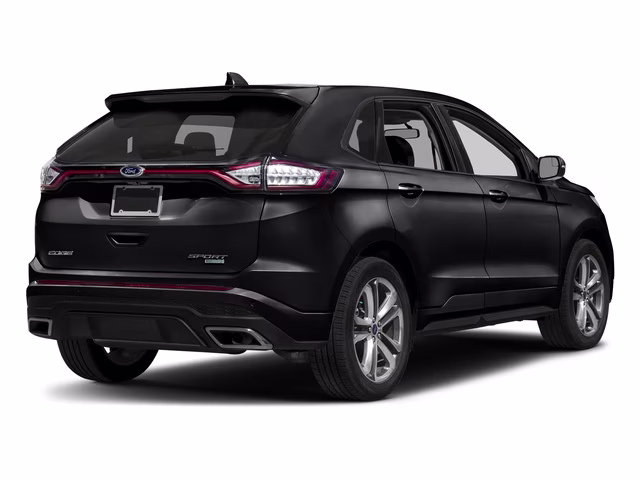 2017 Black Ford Edge Sport AWD SUV
