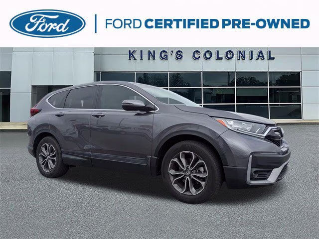 2020 Sonic Gray Pearl Honda CR-V EX-L w/Honda Sense Safety System, Leathe FWD SUV