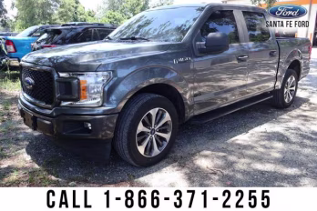 2019 Gray Ford F-150 XLT RWD Truck