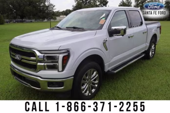 2025 White Ford F-150 LARIAT 4X4 Truck