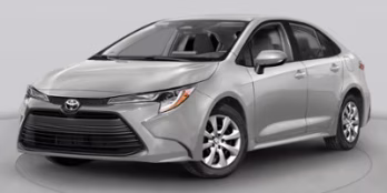 2024 Gray Toyota Corolla LE FWD Sedan