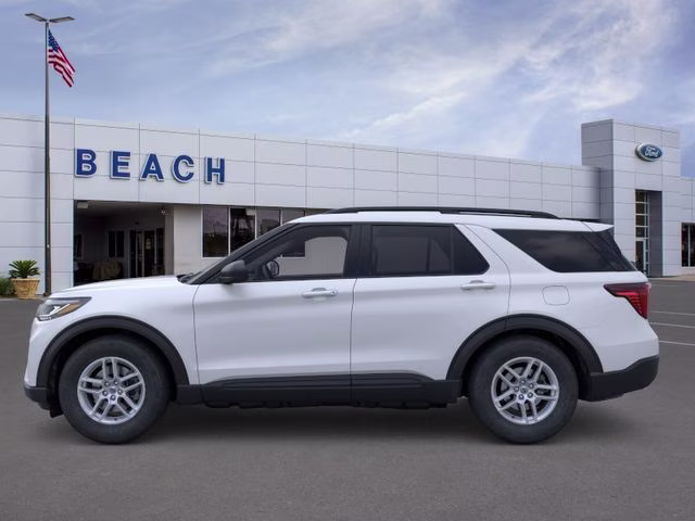 2026 Space White Metallic Ford Explorer Active RWD SUV