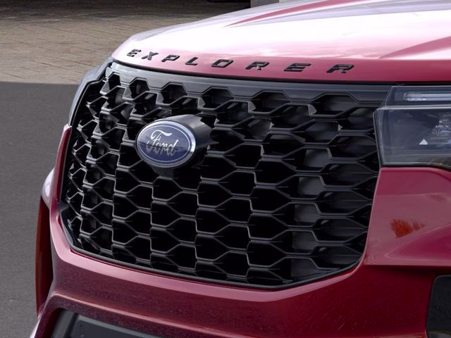 2026 Red Metallic Ford Explorer ST-Line RWD SUV