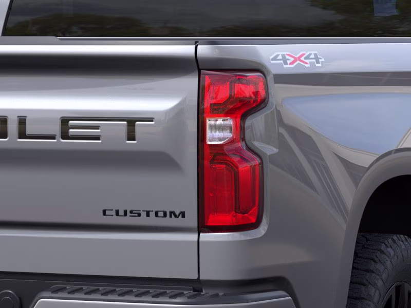 2026 Sterling Gray Metallic Chevrolet Silverado 1500 Custom 4X4 Truck