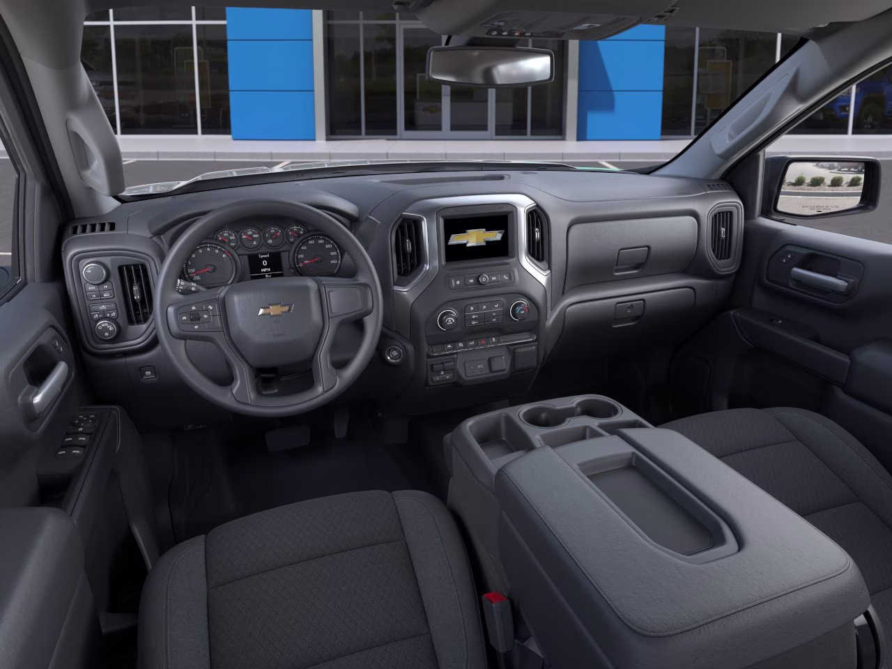 2026 Sterling Gray Metallic Chevrolet Silverado 1500 Custom 4X4 Truck