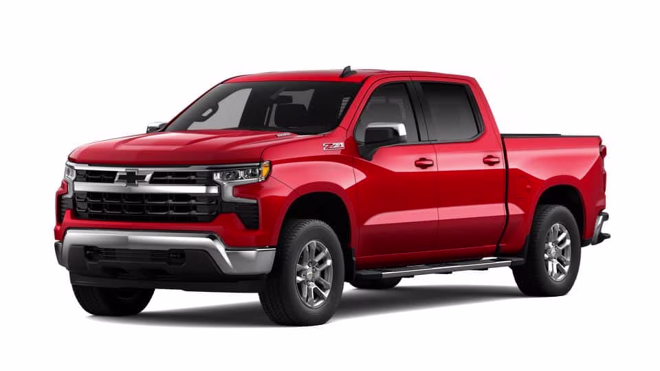 2026 Red Chevrolet Silverado 1500 LT 4X4 Truck