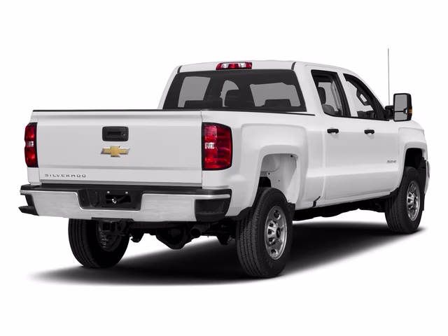 2018 Summit White Chevrolet Silverado 3500HD Work Truck 4X4 Truck