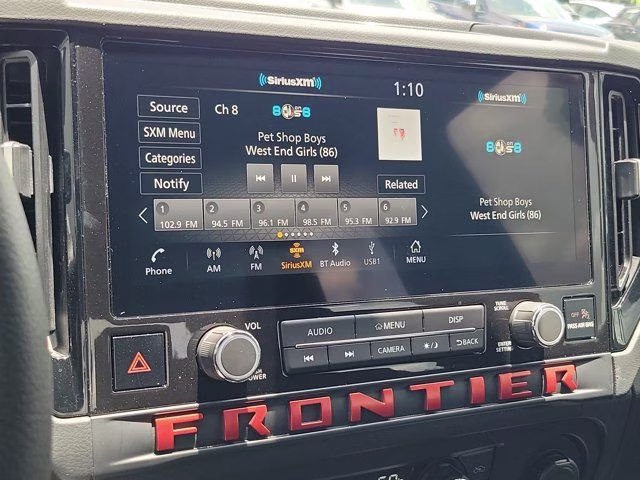 2026 Super Black Nissan Frontier PRO-4X 4X4 Truck