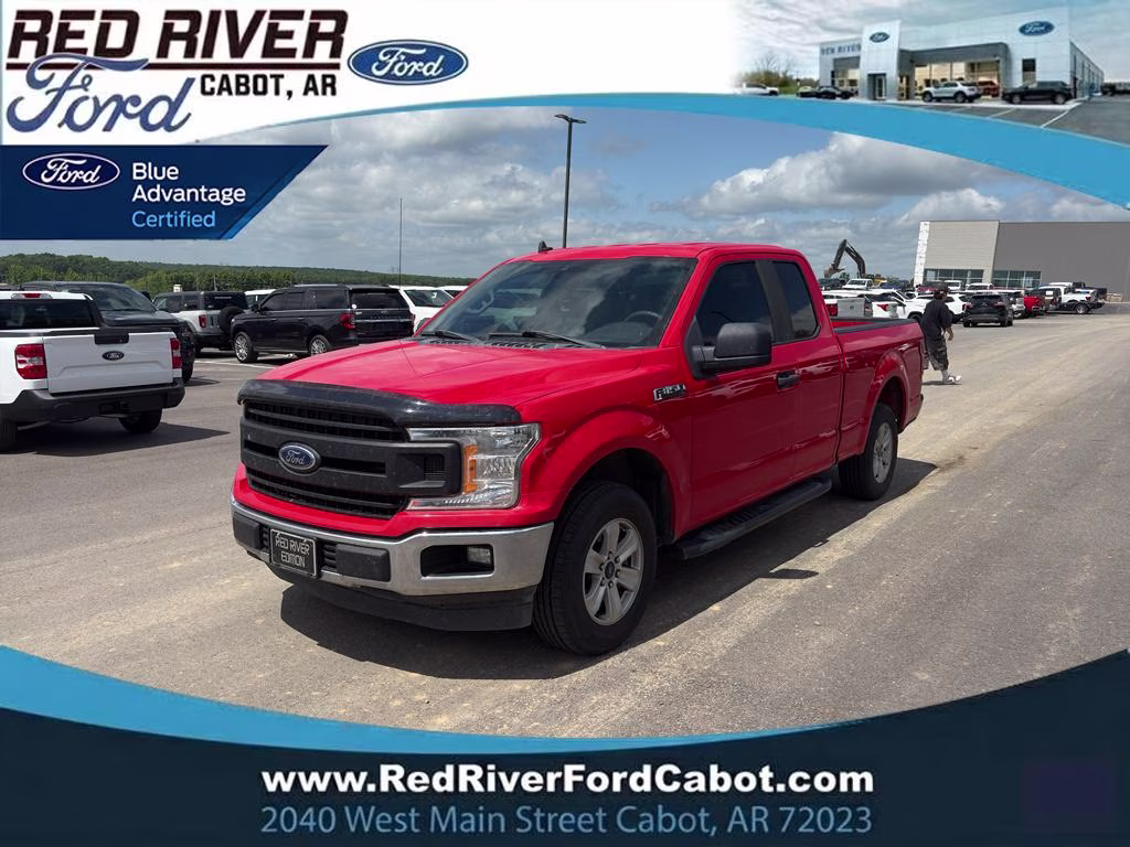 2020 RACE RED Ford F-150 XL RWD Truck