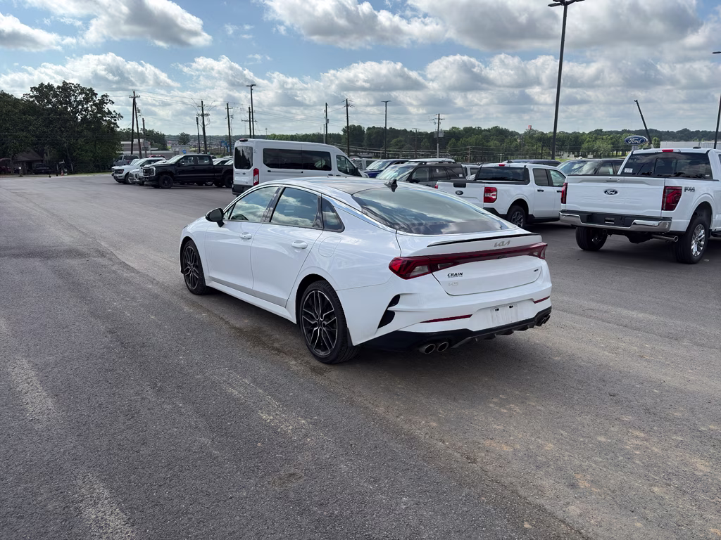 2024 Glacial White Pearl Kia K5 GT FWD Sedan
