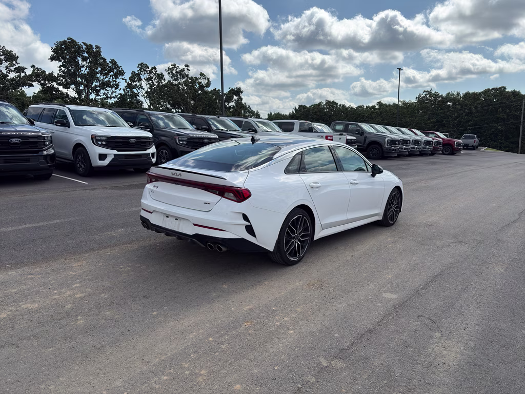 2024 Glacial White Pearl Kia K5 GT FWD Sedan