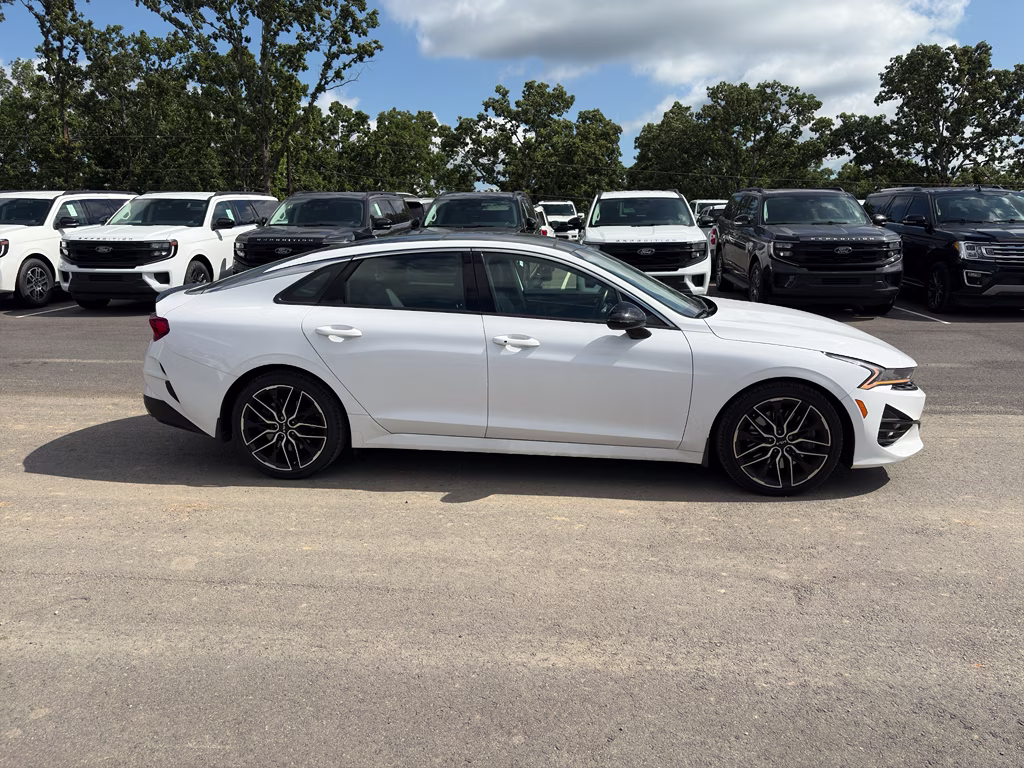 2024 Glacial White Pearl Kia K5 GT FWD Sedan