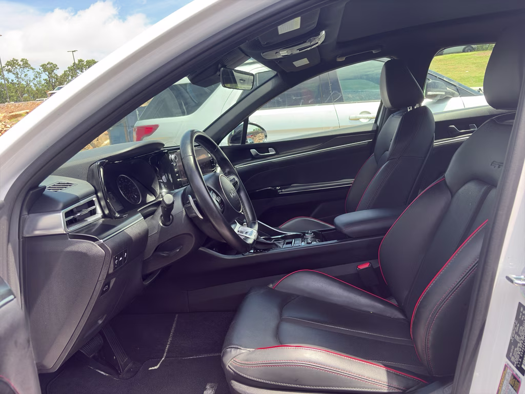 2024 Glacial White Pearl Kia K5 GT FWD Sedan